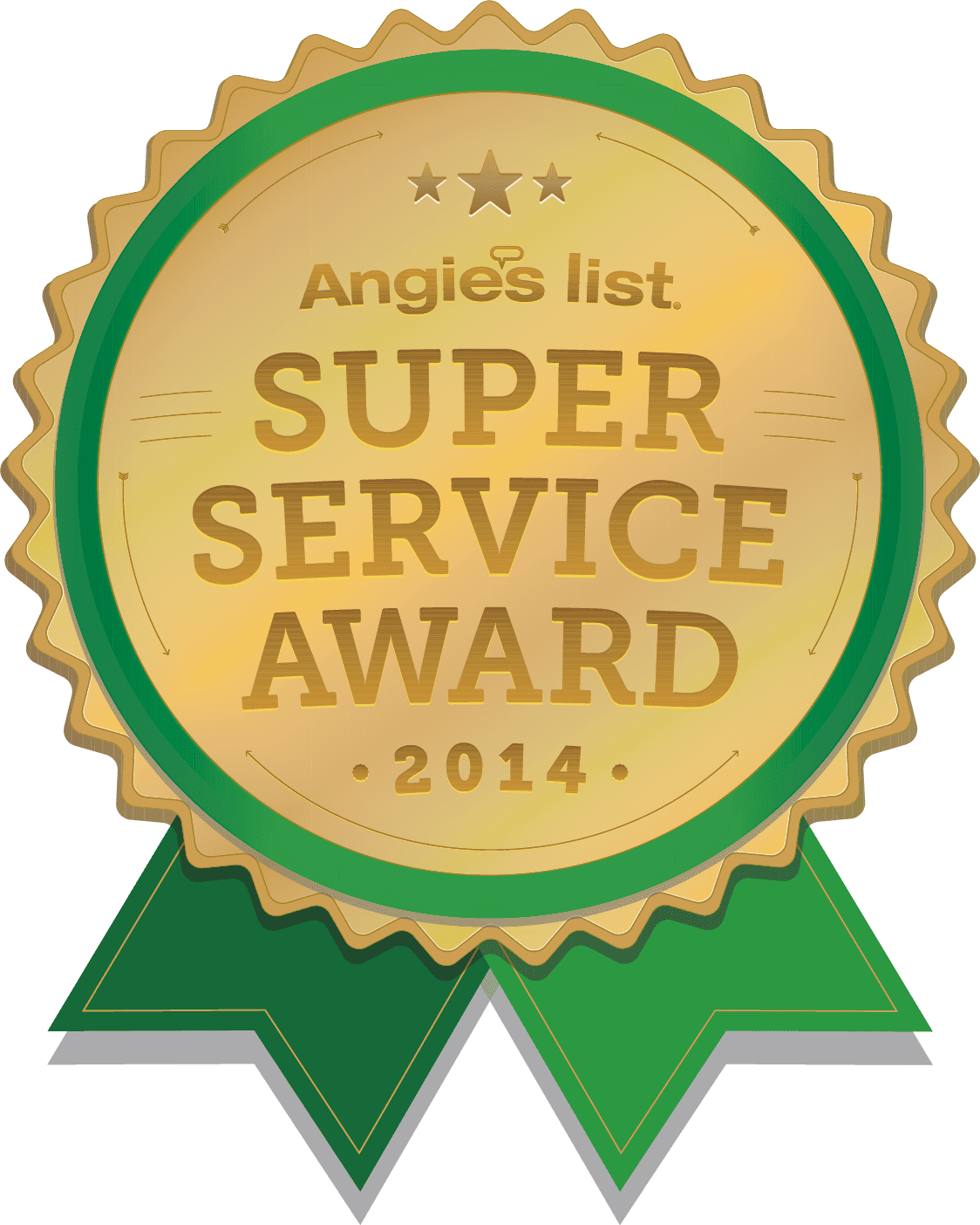 Angie's List 2014 super service award
